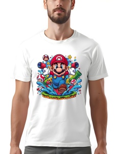 Tricou barbat - Super Mario Game