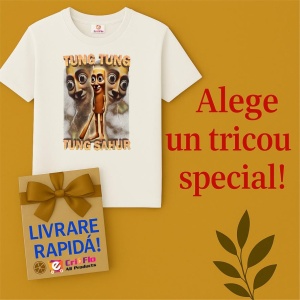 Tricou Barbat Tralalero Tralala cu personajul Brainrot Humor Gen Z (1) - Img 7