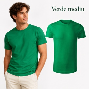 Tricou Bărbați Malfini Native GOTS 173, 100% Bumbac Organic, 150 g/m², Guler Rotund, Label Free, Mărimi S 3XL, 15 Culori - Img 25