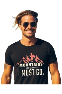 Tricou barbati - Mountains are Calling