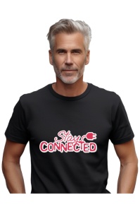 Tricou barbati - Stay Connected