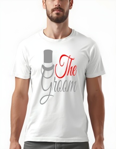 Tricou barbati - THE GROOM !