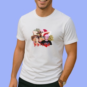 Tricou BBNO$ - Money Shades, muzica Pop, Dama | Barbat | Copii - Img 2