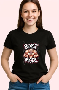 Tricou Beast Mode Muschi Maxim, Copii | Dama | Barbat, culoare negru
