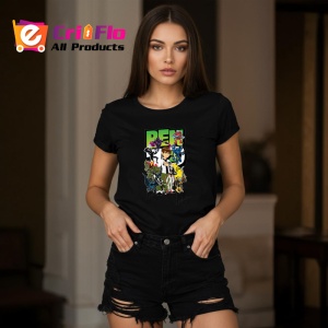 Tricou Ben 10 eroul care se transforma in extraterestri pentru a salva lumea, Copii | Dama | Barbat , tricou negru - Img 7