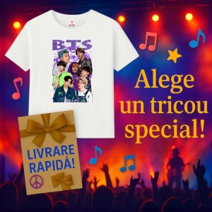 Tricou BTS, muzica Hip-Hop / Southern Rap, Dama | Barbat | Copii - Img 8
