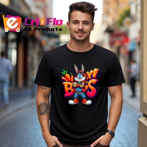 Tricou Bugs Bunny – Break Limits Style Copii | Dama | Barbat, negru - Img 15