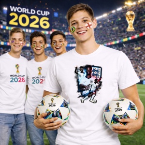 Tricou Bukayo Saka England World Cup Fifa 2026 V3, din bumbac 100%, tricou alb, Copii | Dama | Barbat - Img 7