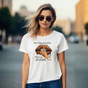 Tricou Buze enjoy personal time - Copii | Dama | Barbat - Img 10