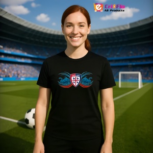 Tricou Cagliari Calcio Italia - Copii | Dama | Barbat - Img 12