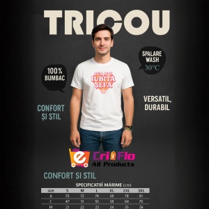 Tricou Cea mai iubita sefa - Copii | Dama | Barbat - Img 7