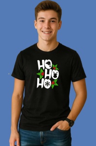 Tricou Christmas Holly Decoration, din bumbac 100% Copii | Dama | Barbat - Img 2