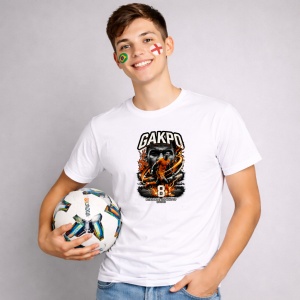 Tricou Cody Gakpo Netherlands World Cup Fifa 2026, din bumbac 100%, tricou alb, Copii | Dama | Barbat - Img 2