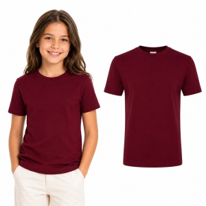 Tricou copii 100% bumbac,pentru fete și băieți 160 gm/², 32 nuanțe, mărimi 4–12 ani - Img 12