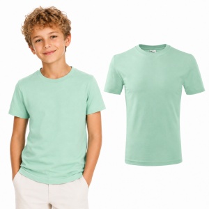 Tricou copii 100% bumbac,pentru fete și băieți 160 gm/², 32 nuanțe, mărimi 4–12 ani - Img 32