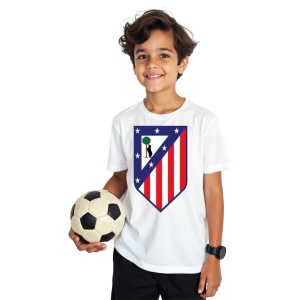 Tricou copii Atletico Madrid din bumbac 100%