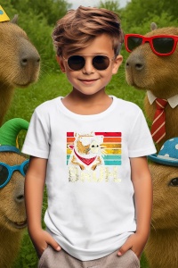 Tricou copii Capybara - Bruh stil gta - Img 3