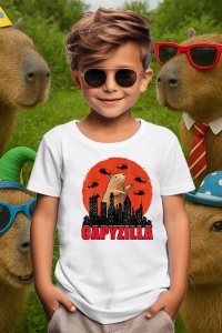 Tricou copii Capybara - Capyzilla - Img 3