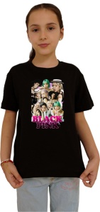 Tricou copii cu formatia BLACKPINK 9 , din bumbac 100% - Img 2