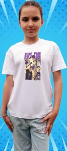 Tricou copii cu formatia CHOL SAN , din bumbac 100% - Img 8