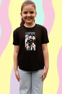 Tricou copii cu formatia JENIE LISA ROSE JISOO , din bumbac 100% - Img 4