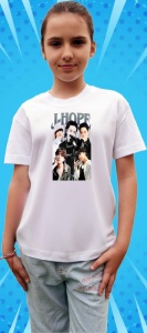Tricou copii cu formatia JENIE LISA ROSE JISOO , din bumbac 100% - Img 7