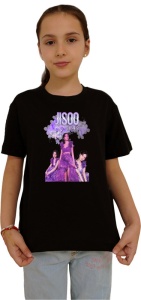 Tricou copii cu formatia JISSO PURPLE , din bumbac 100% - Img 2