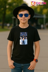 Tricou copii cu formatia JUNGKOOK , din bumbac 100% - Img 5