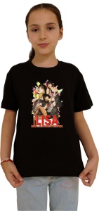 Tricou copii cu formatia LISA 9 , din bumbac 100% - Img 2