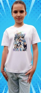 Tricou copii cu formatia STRAY KIDS , din bumbac 100% - Img 7