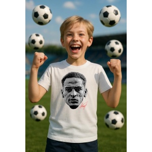 Tricou Copii cu Fotbalistul Antony Matheus dos Santos - Manchester United - Img 7