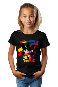 Tricou copii din bumbac 100% Dragon Ball Z Anime, cu imprimeu pentru copii, îmbrăcăminte confortabilă, modă copii, cadou ideal - Img 2