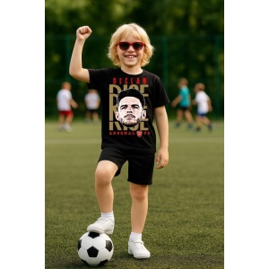 Tricou Copii din bumbac cu fotbalistul Declan Rice-Arsenal FC - Img 4