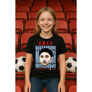 Tricou Copii din bumbac cu fotbalistul Omar Khaled Mohamed Marmoush-Eintracht Frankfurt - Img 4