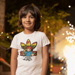Tricou copii din bumbac personalizat haios Buddy - Cadou - Img 3
