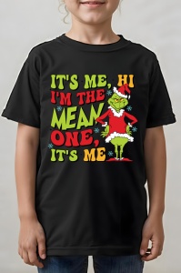 Tricou copii - It's me, Grinch - Crăciun, modă, stil, cadouri, sărbători, festiv