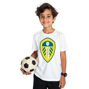 Tricou copii Leeds United FC din bumbac 100% - Img 2