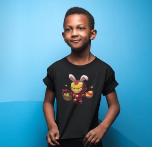 Tricou copii personalizat - IronMan - din bumbac, personalizat - Cadou - Img 2