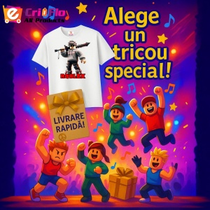 Tricou Copii Roblox Baiatul Superior din bumbac 100% - Img 10