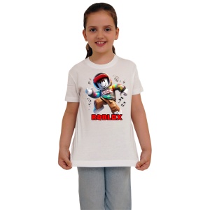 Tricou Copii Roblox Calaretul Muzicii din bumbac 100% - Img 3