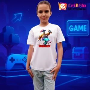 Tricou Copii Roblox Evadatorul Erorii din bumbac 100% - Img 8