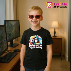 Tricou Copii Roblox Maestrul Vopselelor din bumbac 100%