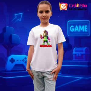 Tricou Copii Roblox Roblox Magenta din bumbac 100% - Img 8