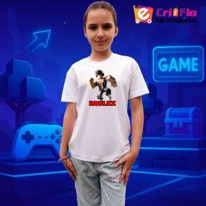 Tricou Copii Roblox Super Boxer din bumbac 100% - Img 7
