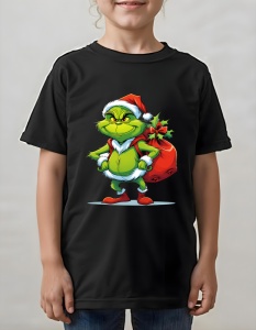 Tricou copii - SNOWY GRINCH