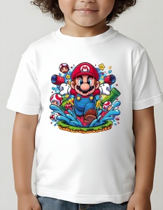Tricou copii - Super Mario Game