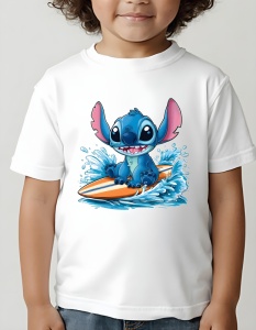 Tricou copii - Surfing Stitch