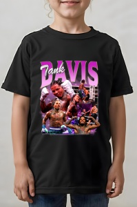Tricou copii - Tank Davis - box, dur, de neoprit, forță, agresiv, knockout, luptător, reziliență, dominant, victorie - Img 2