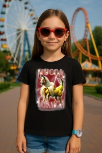 Tricou Copii Tralalelo Tra la la Bananucca Funny Italian Brainrot Animals Meme T-Shirt - Img 3