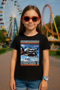 Tricou Copii Tralalelo Tra la la Bombardiro Crocodilo Funny Trendy Italian Brainrot Meme T-Shirt